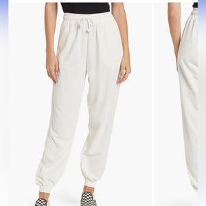 Topshop oversized 90s style  beige/tan joggers S NWT